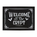 Welcome To Our Crypt Wall Plaque | Inspired Creative Gifts | UK Supplier