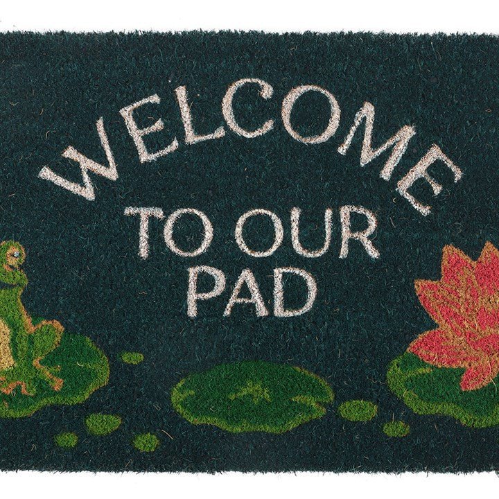 Welcome to Our Pad Doormat | Inspired Creative Gifts | UK Supplier