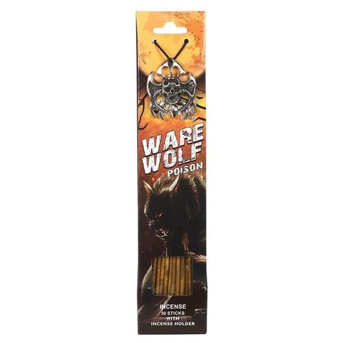 Werewolf Poison Incense Sticks with Holder | Inspired Creative Gifts | UK Supplier