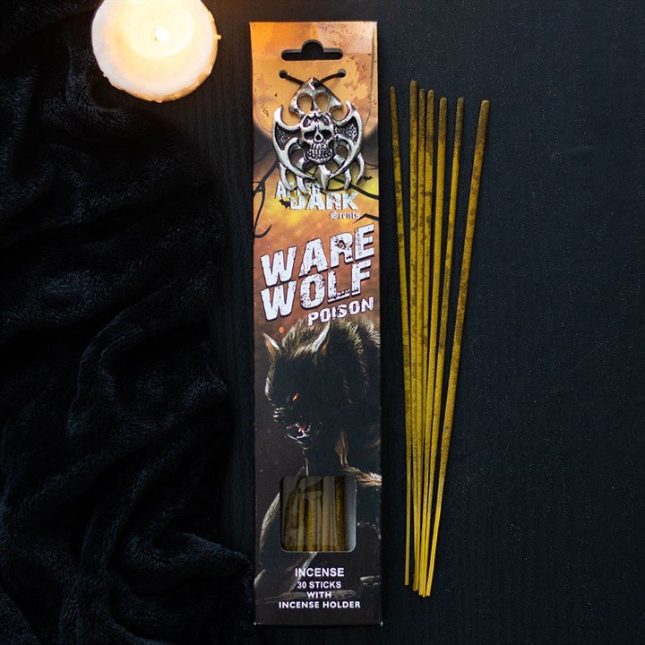 Werewolf Poison Incense Sticks with Holder | Inspired Creative Gifts | UK Supplier