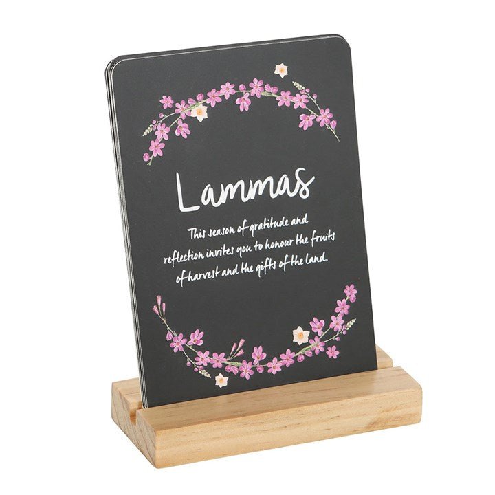Wheel of the Year Altar Cards with Stand | Inspired Creative Gifts