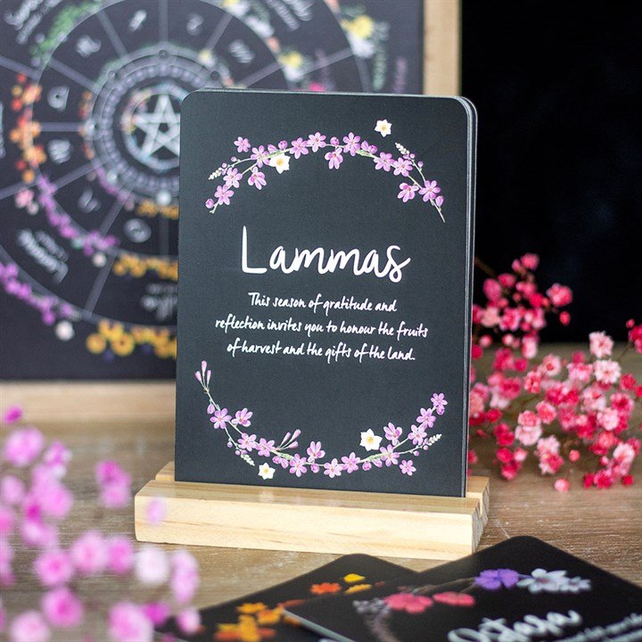 Wheel of the Year Altar Cards with Stand | Inspired Creative Gifts
