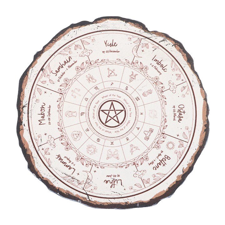 Wheel of the Year Coaster Set | Inspired Creative Gifts | UK Supplier