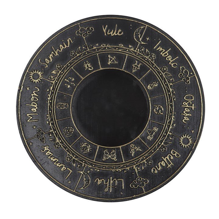 Wheel of the Year Tealight Candle Holder | Inspired Creative Gifts | UK Supplier