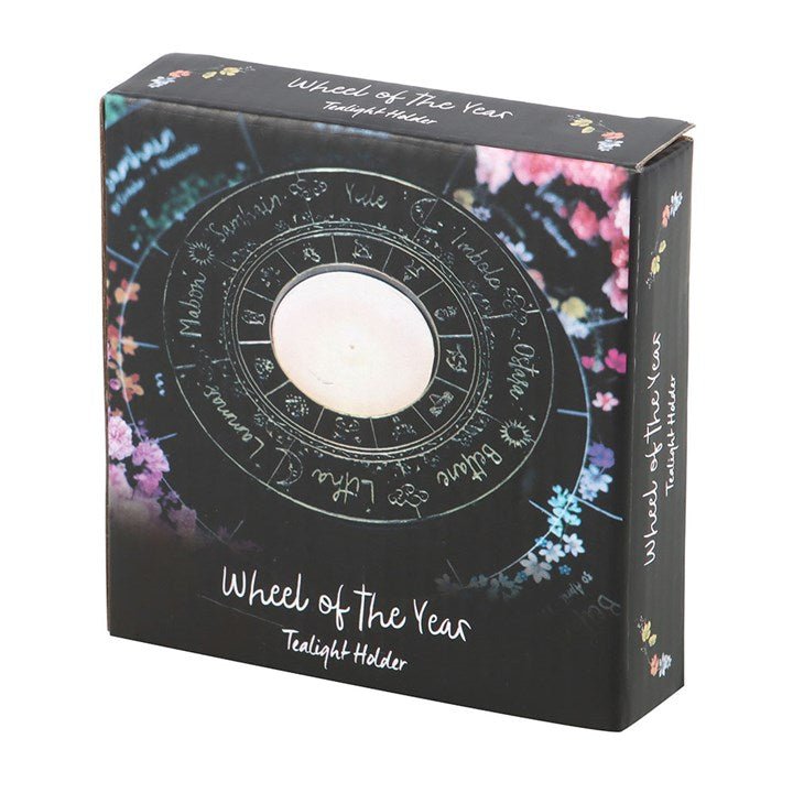 Wheel of the Year Tealight Candle Holder | Inspired Creative Gifts | UK Supplier