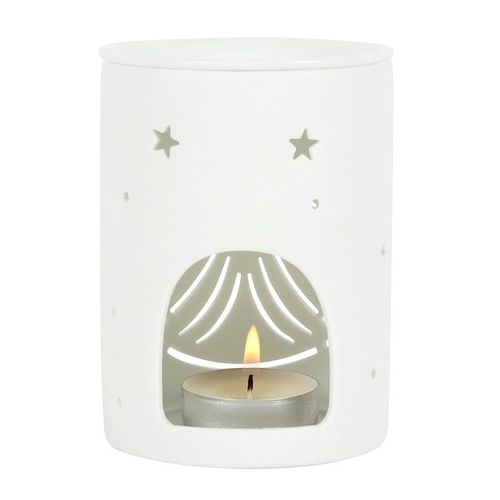 White Angel Cut Out Oil Burner | Inspired Creative Gifts | UK Supplier