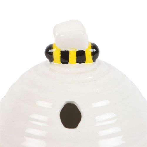 White Beehive Incense Cone Holder | Inspired Creative Gifts | UK Supplier