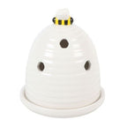 White Beehive Incense Cone Holder | Inspired Creative Gifts | UK Supplier