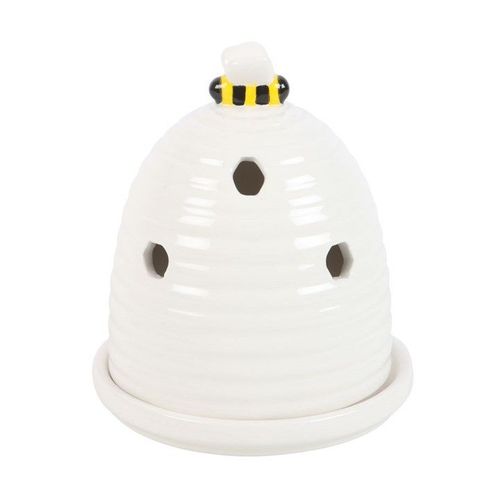 White Beehive Incense Cone Holder | Inspired Creative Gifts | UK Supplier