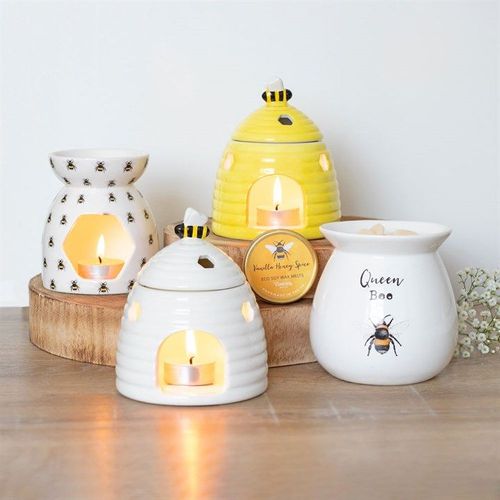 White Beehive Oil Burner | Inspired Creative Gifts | UK Supplier
