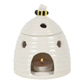 White Beehive Oil Burner | Inspired Creative Gifts | UK Supplier