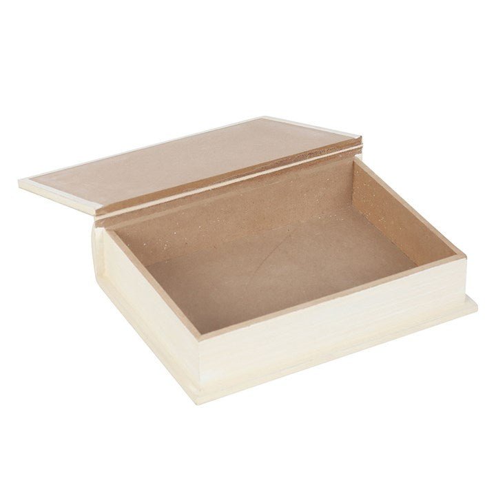 White Book Shaped Storage Box | Inspired Creative Gifts | UK Supplier
