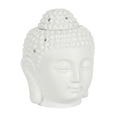 White Buddha Head Oil Burner | Inspired Creative Gifts | UK Supplier