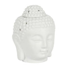White Buddha Head Oil Burner | Inspired Creative Gifts | UK Supplier