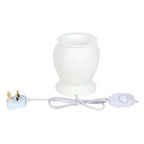 White Ceramic Buddha Electric Oil Burner and Wax Warmer | Inspired Creative Gifts | UK Supplier
