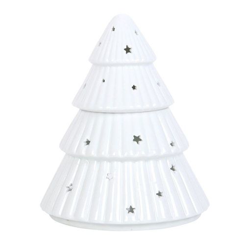 White Christmas Tree Oil Burner | Inspired Creative Gifts | UK Supplier