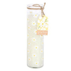 White Daisy Tube Candle | Inspired Creative Gifts | UK Supplier