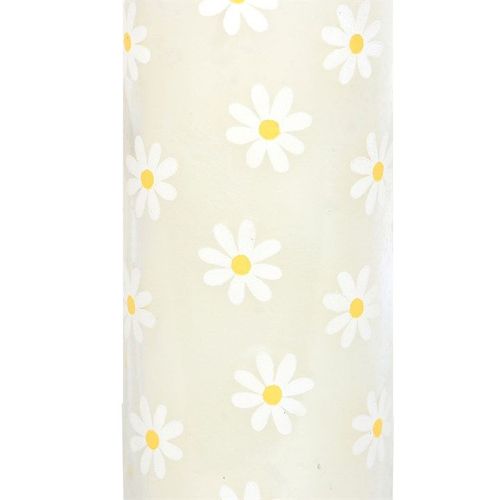 White Daisy Tube Candle | Inspired Creative Gifts | UK Supplier