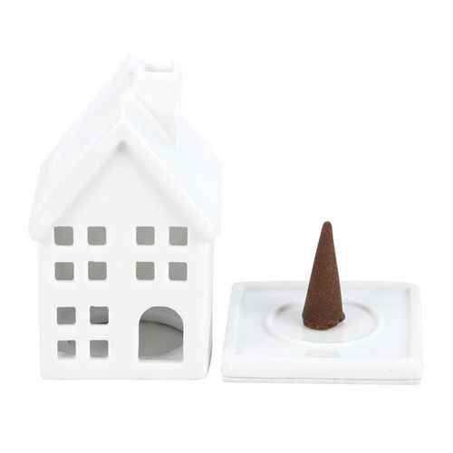 White House Incense Cone Holder | Inspired Creative Gifts | UK Supplier