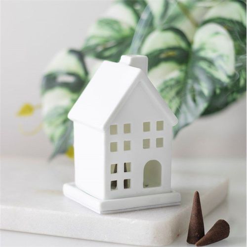 White House Incense Cone Holder | Inspired Creative Gifts | UK Supplier