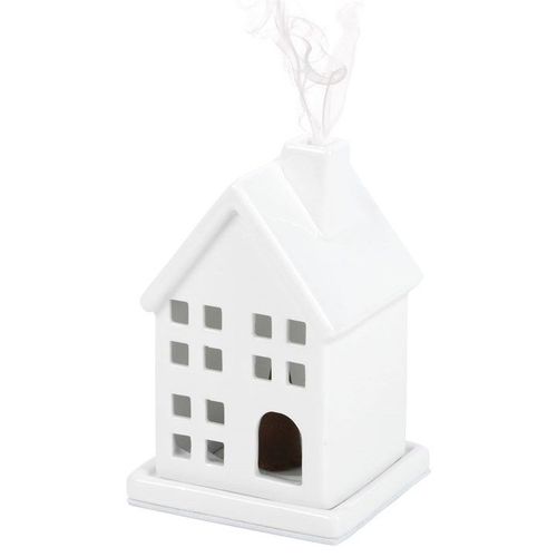 White House Incense Cone Holder | Inspired Creative Gifts | UK Supplier