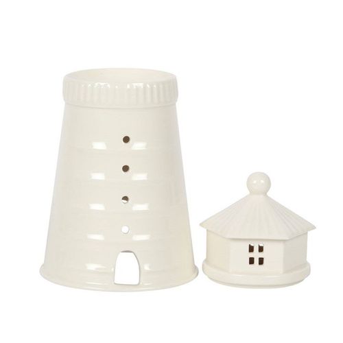White Lighthouse Oil Burner | Inspired Creative Gifts | UK Supplier