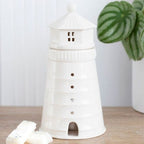 White Lighthouse Oil Burner | Inspired Creative Gifts | UK Supplier