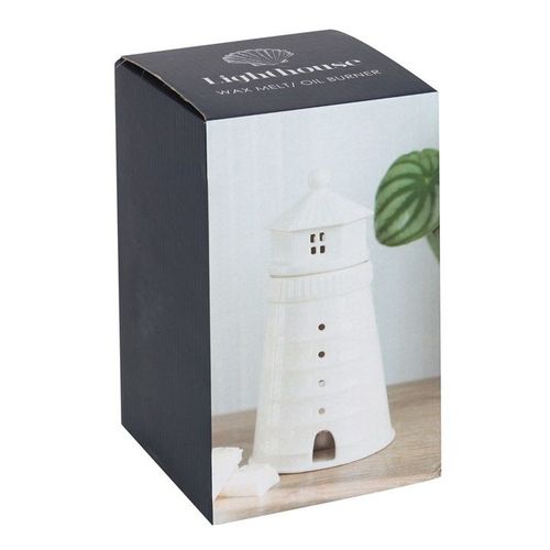 White Lighthouse Oil Burner | Inspired Creative Gifts | UK Supplier