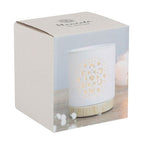 White Mandala Cut Out Oil Burner | Inspired Creative Gifts | UK Supplier
