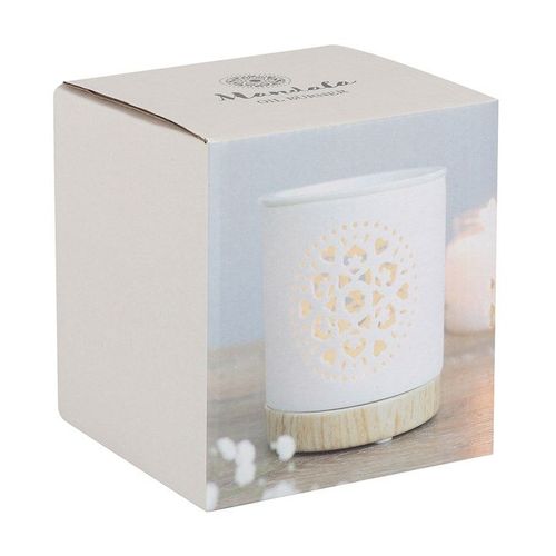 White Mandala Cut Out Oil Burner | Inspired Creative Gifts | UK Supplier