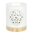 White Mandala Cut Out Oil Burner | Inspired Creative Gifts | UK Supplier