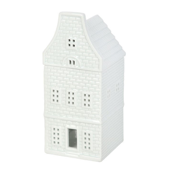 White Nordic House Oil Burner and Wax Warmer | Inspired Creative Gifts | UK Supplier