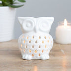 White Owl Oil Burner | Inspired Creative Gifts | UK Supplier