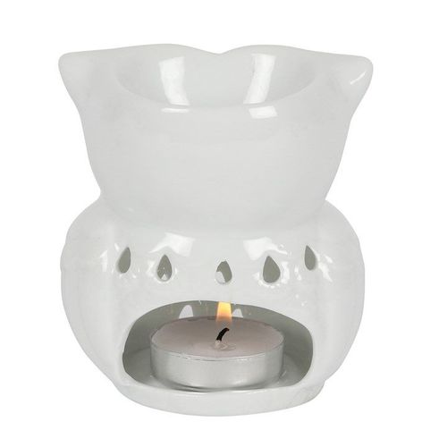 White Owl Oil Burner | Inspired Creative Gifts | UK Supplier