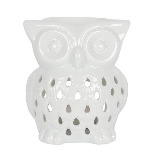 White Owl Oil Burner | Inspired Creative Gifts | UK Supplier