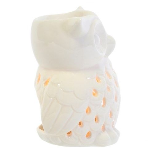 White Owl Oil Burner | Inspired Creative Gifts | UK Supplier