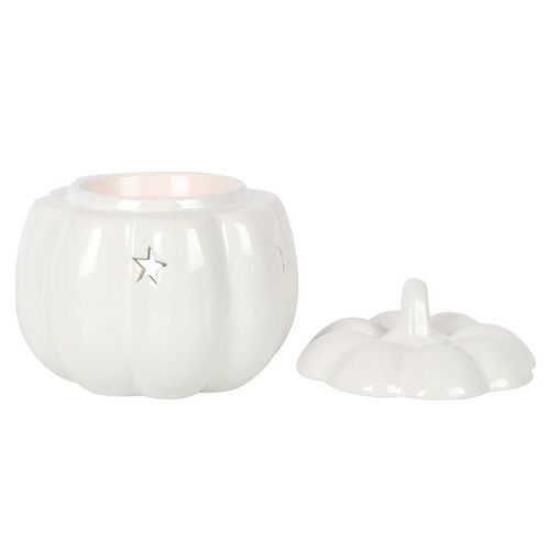 White Pumpkin Oil Burner | Inspired Creative Gifts | UK Supplier