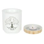 White Tree of Life Cut Out Oil Burner | Inspired Creative Gifts | UK Supplier