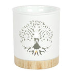 White Tree of Life Cut Out Oil Burner | Inspired Creative Gifts | UK Supplier