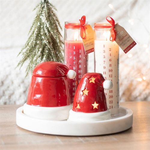 White Vanilla Advent Tube Candle | Inspired Creative Gifts | UK Supplier