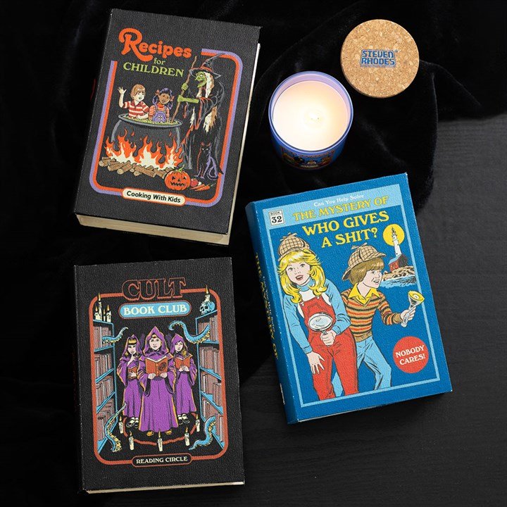 Who Gives a Shit Book Shaped Storage Box by Steven Rhodes | Inspired Creative Gifts