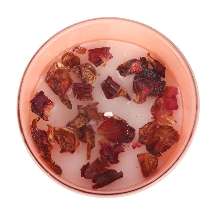 Wildflower Candle with Rose Petals | Inspired Creative Gifts | UK Supplier