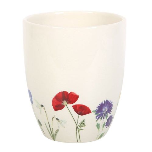 Wildflower Ceramic Plant Pot | Inspired Creative Gifts | UK Supplier