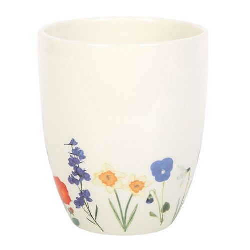 Wildflower Ceramic Plant Pot | Inspired Creative Gifts | UK Supplier