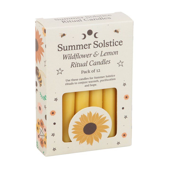 Wildflower & Lemon Summer Ritual Candles | Inspired Creative Gifts | UK Supplier