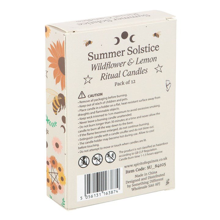 Wildflower & Lemon Summer Ritual Candles | Inspired Creative Gifts | UK Supplier