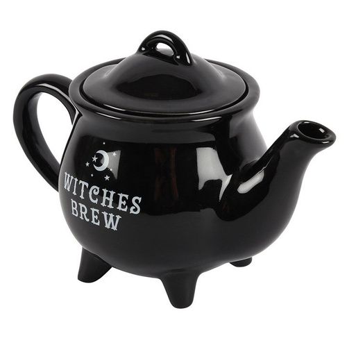 Witches Brew Black Ceramic Tea Pot | Inspired Creative Gifts | UK Supplier