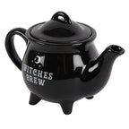 Witches Brew Black Ceramic Tea Pot | Inspired Creative Gifts | UK Supplier