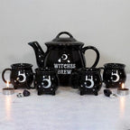 Witches Brew Ceramic Cauldron Tea Set | Inspired Creative Gifts | UK Supplier
