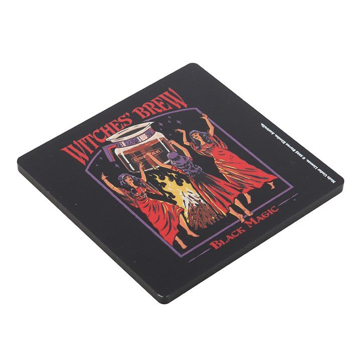 Witches' Brew Coaster by Steven Rhodes | Inspired Creative Gifts | UK Supplier